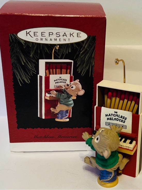 Hallmark Other - Hallmark Keepsake 'Matchless Melodies' Matchbox Ornament Mouse